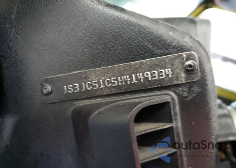 1987 Suzuki Samurai из США, поврежденный, VIN JS3JC51C5H4149334